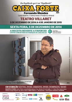FERNANDO MENDES SOLIDÁRIO NO TEATRO VILLARET