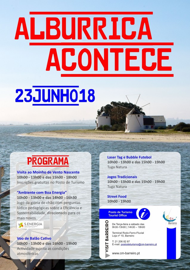 Barreiro - Alburrica Acontece Voo de Balão Cativo