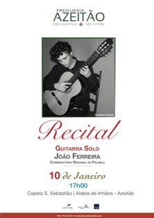 Freguesia de Azeitão - Setúbal Temporada Musical - Recital Guitarra Solo