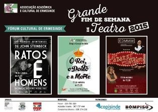 Grande Fim de Semana de Teatro em Ermesinde