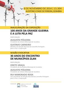 Exposição em Sesimbra 100 Anos da Grande Guerra e a Luta pela Paz