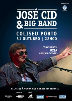 JOSÉ CID E UXIA JUNTOS NO COLISEU DO PORTO