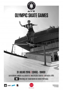 OLYMPIC SKATE GAMES ANIMAM BOARDRIDERS ERICEIRA NO PRÓXIMO 31 DE JULHO