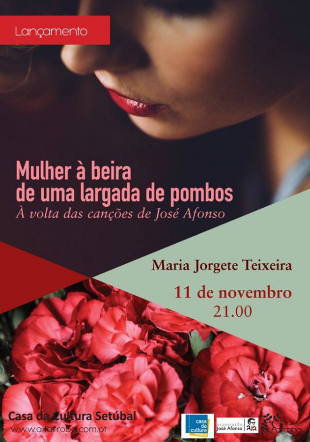 Maria Jorgete Teixeira do Barreiro apresenta em Setúbal Livro de contos «Mulher à beira de uma largada de pombos»