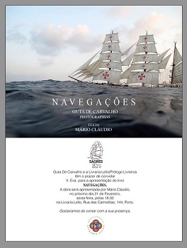 Guta de Carvalho do Barreiro Apresenta no Porto o seu livro «Navegações»