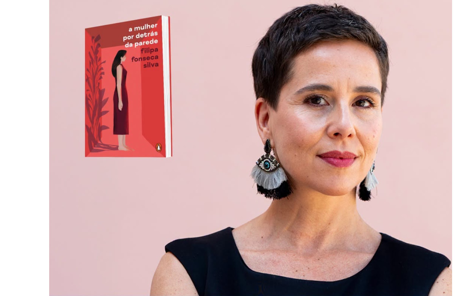Barreiro - Filipa Fonseca Silva em Sines, Sardoal, Algés e no Brasil Apresenta «A mulher por detrás da parede» e conversa com o público