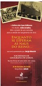 João Aranha – Barreiro Lança livro “Enquanto se esperam as Naus do reino”