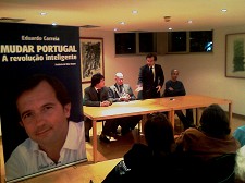 Eduardo Correia lança “Mudar Portugal – A Revolução Inteligente”