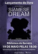Lançamento do Livro «Siamese Dream» no Barreiro