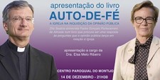 No Auditório do Centro Paroquial do Montijo Apresentação do livro «Auto-de-Fé»