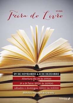 Na Biblioteca Municipal de Grândola 29ª edição da Feira do Livro