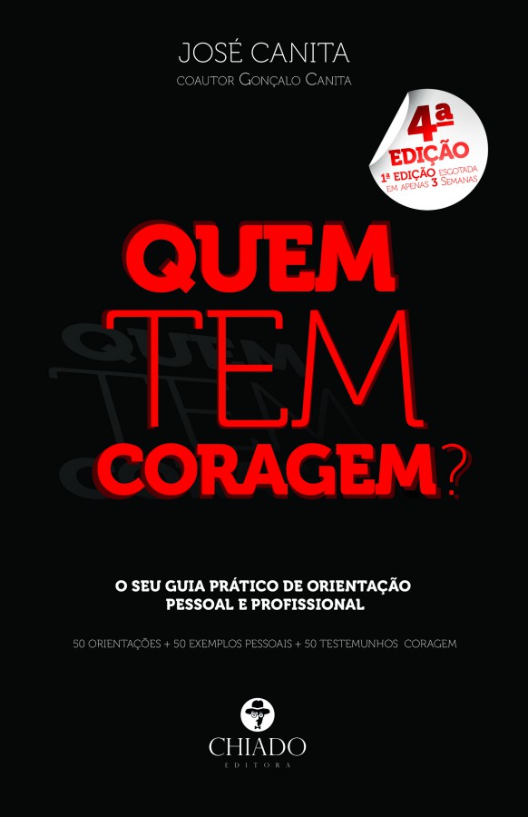 Montijo - Apresentação do livro «Quem tem coragem?» de José Canita Biblioteca Municipal dia 10 de novembro às 18h00.