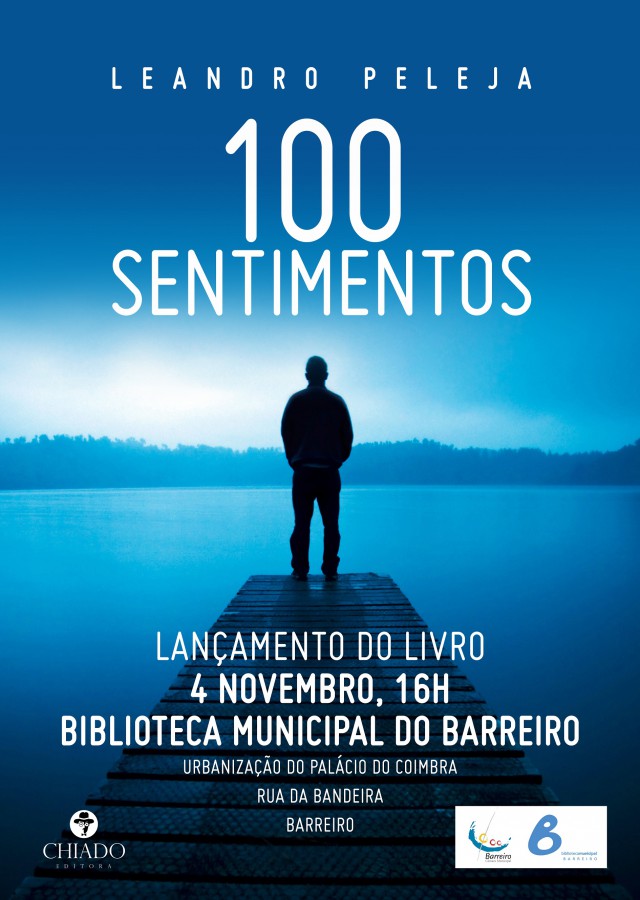 No Auditório da Biblioteca Municipal do Barreiro Lançamento do livro «100 Sentimentos»