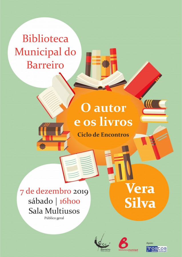 Barreiro - Ciclo de Encontros «O Autor e os Livros» Vera Silva apresenta vida e obra