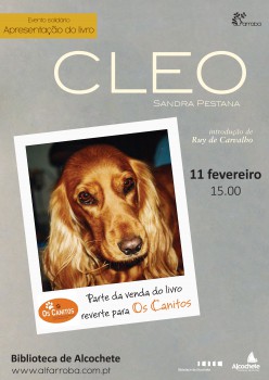 Na Biblioteca de Alcochete Apresentação solidária do livro «CLEO»