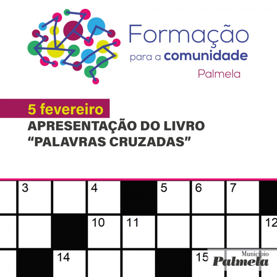 Na Biblioteca Municipal de Palmela Paulo Freixinho apresenta livro «Palavras Cruzadas»