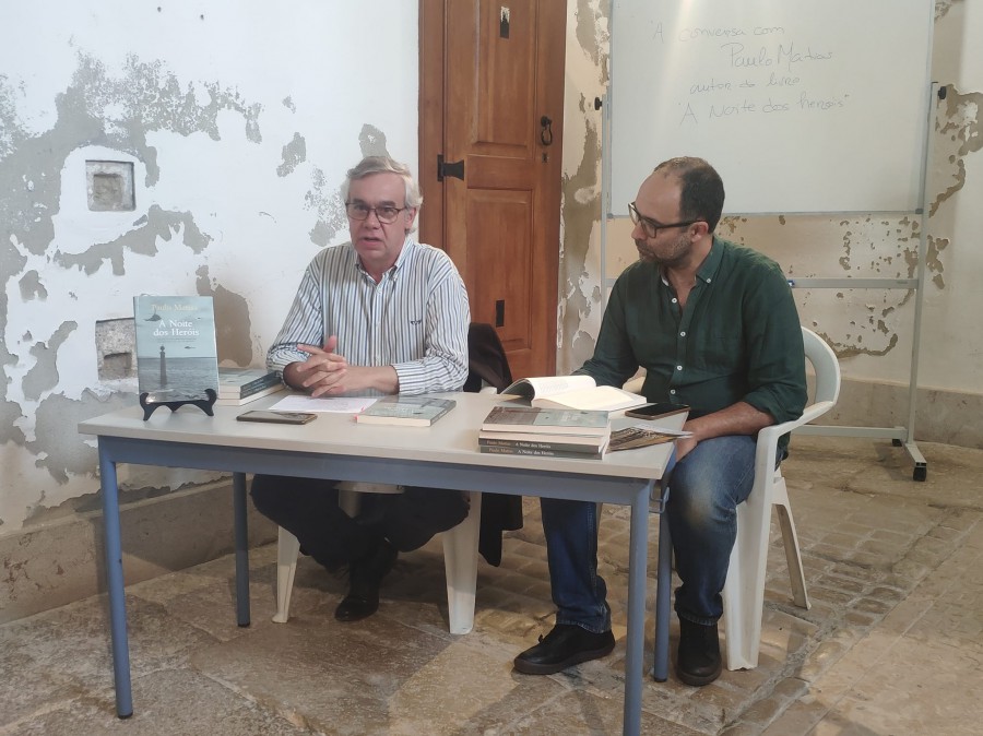 BARREIRO - Na feira do Livro em segunda mão Paulo Matias apresenta “A Noite dos Heróis”