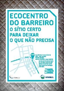 Campanha «Ecocentro do Barreiro» Combater o abandono de objetos de grandes dimensões em espaços públicos