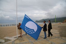 Praia da Figueirinha - Setúbal Recebe galardão Bandeira Azul