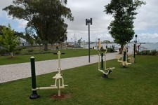 Em Setúbal Parques verdes equipados com máquinas de exercício e circuitos de manutenção