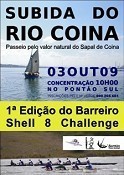 Subida do Rio Coina - Barreiro Realiza-se pelo quarto ano consecutivo .Passeio pelo valor natural do Sapal de Coina