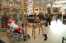 Exposição ecológica “O Pai Natal no seu trenó” em Setúbal «Despertar das consciências para a reutilização dos resíduos»