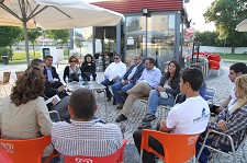 Jardim da Algodeia - Setúbal Inauguração iluminação LED
