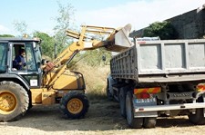 S. Sebastião - Setúbal Perto de 80 toneladas de entulho e lixo foram removidas