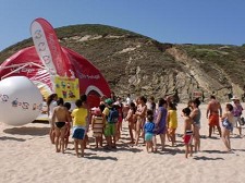 Crianças acorreram em massa às Sessões de Sensibilização Ambiental da ERP Portugal na Costa Alentejana