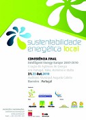 Conferência Final do Projecto IEE no BARREIRO Conferência final com o tema «Sustentabilidade Energética Local»