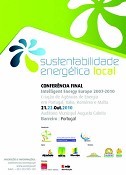 Conferência Final do Projecto IEE no BARREIRO Conferência final com o tema «Sustentabilidade Energética Local»