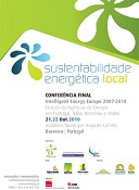 Conferência Final do Projecto IEE no BARREIRO Conferência final com o tema «Sustentabilidade Energética Local»