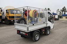 Limpeza e Higiene Urbana de Setúbal Reforço com viatura de lavagem de ruas totalmente eléctrica