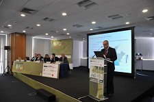 No Centro de Congressos do Estoril Carlos Humberto de Carvalho ( Barreiro) no “Encontro de Autarcas” da 7ª Urbaverde 2011