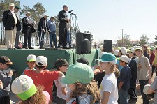 Comemorações do Dia Mundial da Árvore em Santiago do Cacém Arrancou campanha de reflorestação de áreas afectadas pelo Nemátodo do Pinheiro
