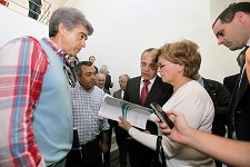 Presidente da Câmara e clubes náuticos da Moita Entregam memorando à Ministra do Ambiente contra a Lei da Água