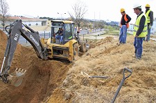 Investimento global de perto de 400 mil de euros em Setúbal Obras de drenagem e abastecimento de águas