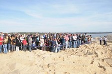 Abertura da Lagoa de St. André ao mar - Santiago do Cacém