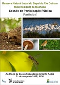 Reserva Natural Local do Sapal do Rio Coina e Mata Nacional da Machada - Barreiro Sessão de Participação Pública dia 21 março