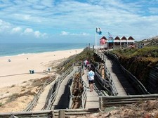 Bandeiras Azuis em Santiago do Cacém Praias da Costa de Santo André e Fonte do Cortiço equipamentos valorizam as duas praias