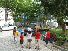 ESPAÇOS VIVOS NO BARREIRO PEDDY-PAPERS ANIMAM DEZENAS DE PARTICIPANTES