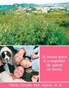 PALMELA - Campanha «A Nossa Terra é o Espelho de Quem Cá Mora» Sacos de pão sensibilizam para a deposição correta de resíduos