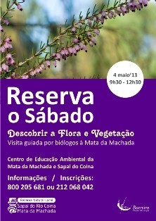 Barreiro - ‘RESERVA O SÁBADO’ Descobrir a Flora e Vegetação