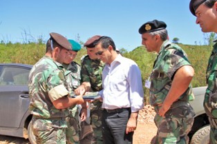 Medida de prevenção de incêndios em Setúbal Regimento de Engenharia realiza trabalhos de limpeza