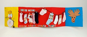 Concurso «Postal de Natal Ecológico» do Município da Moita Trabalho coletivo da Sala «Gaio» da Creche e Berçário do Colégio Corte Real foi o vencedor