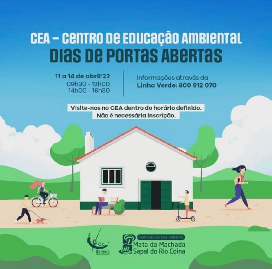 CEA – Centro de Educação Ambiental - Barreiro Dinamiza «Dias de Portas Abertas» na Mata da Machada