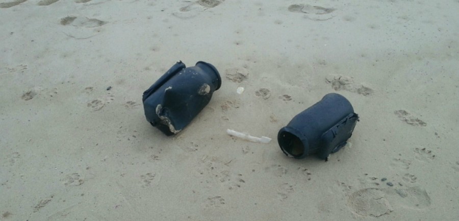 Almada . Areal de tom escurecido nas praias da Costa da Caparica Não é causado por hidrocarbonetos