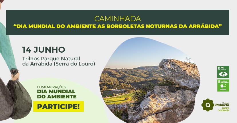 PALMELA - Dia Mundial do Ambiente Caminhada «As Borboletas Noturnas da Arrábida» - Inscreva-se!