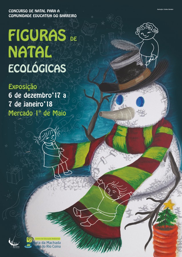 Barreiro - Exposição do Concurso «Figuras de Natal Ecológicas» Participaram no Concurso 23 instituições