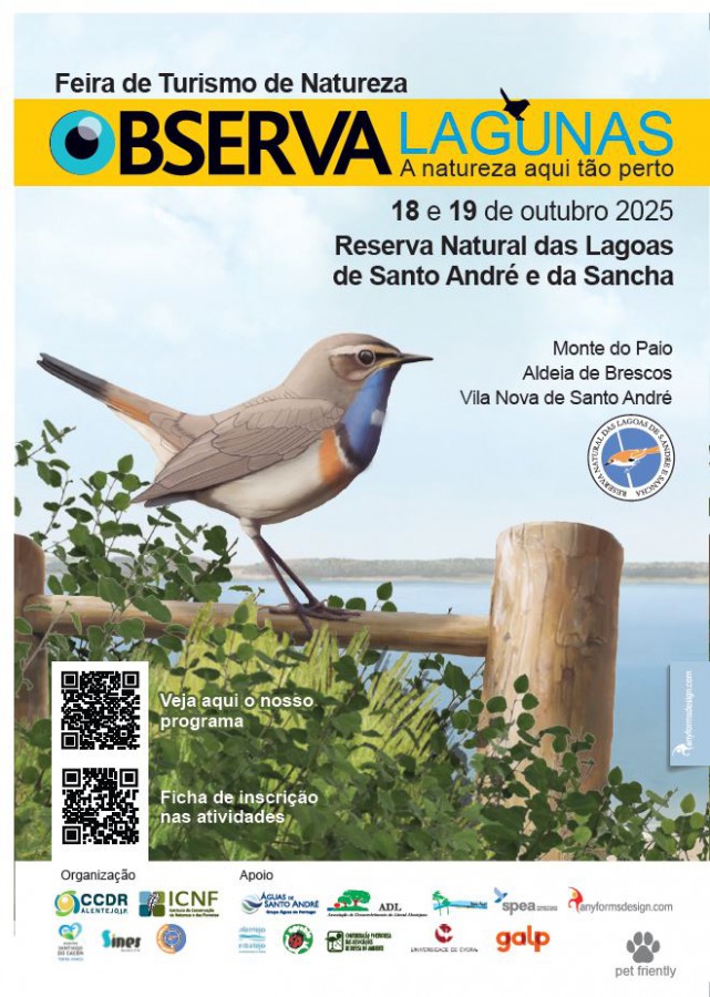 Santiago do Cacém - ObservaLagunas - Feira de Turismo e Natureza Desvenda os segredos da biodiversidade da Reserva Natural
